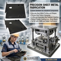 Pièces de tôlerie OEM personnalisées, découpe laser, pliage, soudage, boîtier métallique industriel