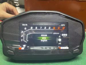 INSTRUMEN MOTOR TFT BARU UNIVERSAL untuk SEMUA KENDARAAN DAPAT MENETAPKAN DATA VERSI CHINA/INGGRIS 1/2/4 Silinder SPEDOMETER MOTOR - Product Image 3
