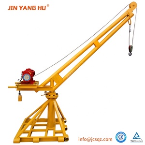 Jyh 360 độ Mini Crane khỉ hoist Lift JIB Crane với Palăng điện ngoài trời nhà xây dựng ngành công nghiệp - Product Image 6