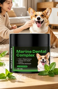 Complément dentaire en poudre de source marine pour chiens et chats, formule douce et non irritante pour toutes les générations et races - Product Image 4