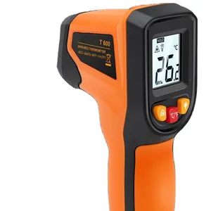 Household Kitchen Cooking High Accuracy Industrial Outdoor Indoor Oil Temperature Use -50-600 Degree Infrared Thermometer