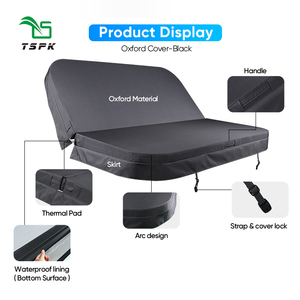 Cubierta Moderna para <span class=keywords><strong>Spa</strong></span> Exterior TSPK, para Jacuzzi, Baños de Hidromasaje, Tinas de <span class=keywords><strong>Spa</strong></span>, Tela Oxford Impermeable, Tamaño Personalizable - Product Image 5