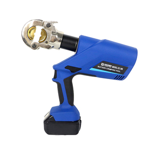 Abrazadera eléctrica-hidráulica recargable, abrazadera de prensado de <span class=keywords><strong>Cable</strong></span> dos en uno alimentada por batería de litio para herramientas hidráulicas de cobre, 1 unidad - Product Image 1