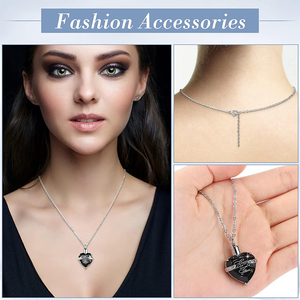 10 pcs urn Vòng cổ cho tro hỏa Táng đồ trang sức tro Vòng cổ thép không gỉ memorial mề đay không thấm nước lưu niệm - Product Image 5