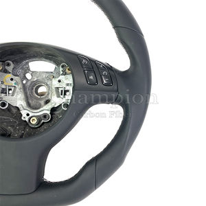 Para <span class=keywords><strong>BMW</strong></span> Sport volante negro hecho a mano cuero coche volante para <span class=keywords><strong>BMW</strong></span> <span class=keywords><strong>M3</strong></span> <span class=keywords><strong>E46</strong></span> E39 E53 <span class=keywords><strong>330ci</strong></span> 325i Series - Product Image 5