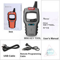 Orijinal Xhorse VVDI Mini Anahtar Aracı Gri Çoklu Frekans Algılama IOS Android için Uzaktan Programlama