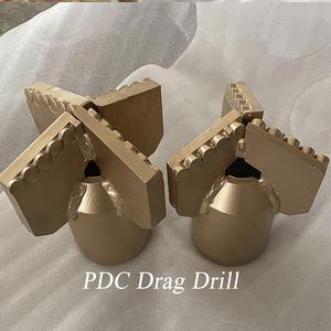 Hoge boorsnelheid gesmeed PDC boorkop stalen behuizing mijnbouw exploratie sleepboren waterputgereedschap - Product Image 1