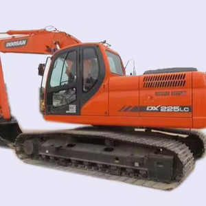 Excavadora Usada Doosan Dx225lc de 25 Toneladas, Operación Manual, Original de Corea, Excavadora de Ruedas Doosan de Segunda Mano - Product Image 2