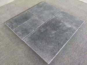 Nhà Máy Màu Đen Bluestone Tumbled Đá Vôi Pavers <span class=keywords><strong>Versailles</strong></span> Mô Hình Trung Quốc Flamed Blue <span class=keywords><strong>Stone</strong></span> Lát - Product Image 6