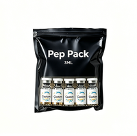 Étiquettes personnalisées pour flacons de 3 ml, 5 ml, 10 ml, étiquettes imperméables pour peptides et boîtes, étiquettes pour peptides pour cosmétiques avec plateau en plastique
