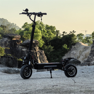 Trottinette électrique étanche à double moteur Boyueda Q7 PRO avec pneus de 10 pouces, batterie 52V 3200W 19AH, autonomie de 37-43 miles, en stock aux États-Unis - Product Image 1