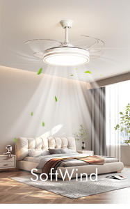 YD0911 Style solide haute qualité <span class=keywords><strong>ventilateur</strong></span> intérieur bijoux de mode moteur <span class=keywords><strong>le</strong></span> <span class=keywords><strong>plus</strong></span> <span class=keywords><strong>silencieux</strong></span> pour salons Garages ventilateurs de plafond - Product Image 6