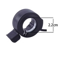 Accélérateur à pouce pour vélo électrique, bleu, 4 broches mâle, câble de frein à manette rotative, pour kit de conversion de vélo électrique, 30 cm