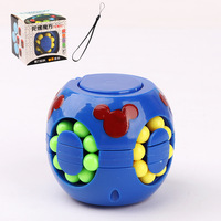Jouet promotionnel de premier choix 2 en 1 : Cube magique de vitesse et Cube rotatif Magic Bean Hamburger, jouets éducatifs anti-stress