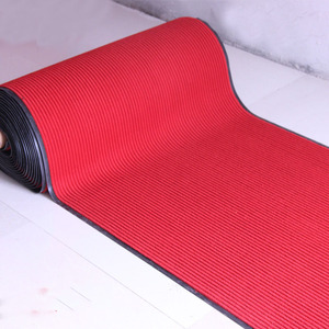 Strisce espositive ecologiche in poliestere 100% personalizzate <span class=keywords><strong>per</strong></span> <span class=keywords><strong>corridoio</strong></span> dell'hotel con strisce di colore a doppia costolatura tappeto rosso <span class=keywords><strong>per</strong></span> il centro commerciale del <span class=keywords><strong>corridoio</strong></span> - Product Image 1