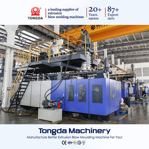 Machine de fabrication de fûts industriels chimiques de 200 <span class=keywords><strong>litres</strong></span> 55 gallons Machine de moulage par soufflage de fûts en plastique PE-HD de 200 <span class=keywords><strong>litres</strong></span> - Product Image 4