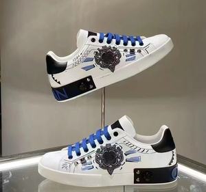 Zapatos Deportivos Retro para Caminar, con Suela de Goma y Cuero Genuino, Antideslizantes, Transpirables y que Aumentan la Estatura, Estilo Dolcegabban D, Personalizados para Parejas - Product Image 5