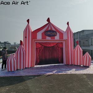 Arco de carpa de circo inflable para eventos al aire libre, arco de entrada de Carnaval inflable personalizado para decoraciones de fiestas temáticas - Product Image 2