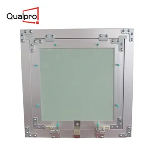 Removable recessed aluminum alloy drywall access covers panel
