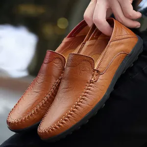 Spring New <strong>Men's</strong> Casual PU Leather <strong>Shoes</strong> <strong>Men's</strong> One Foot Soft-soled <strong>Shoes</strong> Business <strong>Shoes</strong> - Product Image 4