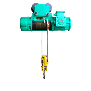 6-20 Ton tali kawat baja kecepatan tunggal/ganda kerekan listrik dengan pengendali jarak jauh baru - Product Image 3