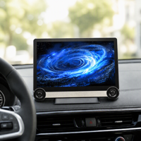 Autoradio Android 13 QLED 9/10 pouces avec écran tactile, CarPlay, GPS, 1280*720, stéréo universel