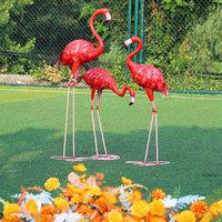 Soldes Exceptionnelles - Décorations de Mariage en Plein Air : Flamingo Métallique pour Cabine Photo