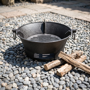 Japanese Style Tabletop <b>Cast</b> Iron Charcoal Grill Portable Mini Hibachi BBQ Grill Stove for Home Garden Outdoor - Product Image 6