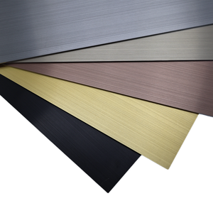 Tôle d'aluminium anodisé brossé gris 5052 3003 de 0,21 à 6 mm avec finition AA20 brossée pour revêtement de plafond, de mur et d'ascenseur commercial - Product Image 4