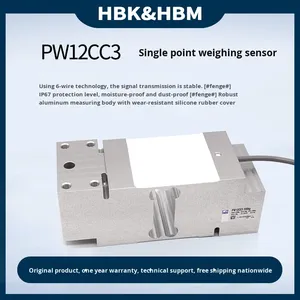 Capteur de pesage HBM série PW12CC3, précision 0,5 %, analogique, installation manuelle, compensation de température - Product Image 5