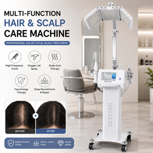 Appareil multifonctionnel de soin du cuir chevelu et du <span class=keywords><strong>visage</strong></span> pour salon de beauté, thérapie énergétique, traitement complet du cuir chevelu, peigne haute fréquence, jet d'oxygène - Product Image 1