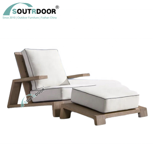 Portable extérieur Patio piscine chaises longues bronzage teck canapé chaise ensemble repose-pieds <span class=keywords><strong>pas</strong></span> <span class=keywords><strong>cher</strong></span> <span class=keywords><strong>jardin</strong></span> en bois chaises longues pour cour hôtel - Product Image 3