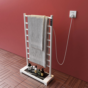 Sèche-serviettes de bain intelligent pour la maison avec chauffage électrique multicouche Nouveau support de toilette pour hôtels au sol - Product Image 5
