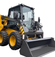 Caricatore Skid Steer Idraulico XC7 SR08 da 48kW Durevole per la Movimentazione di Materiali Edili