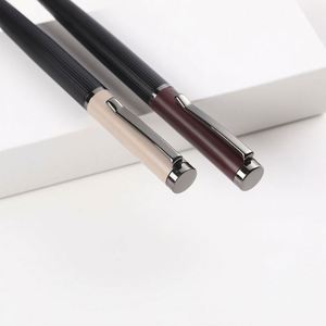 Multicolored Metallic Gel Pen Factory-New Body Liquid Ink Signature <b>Roller</b> Office Colorful Design Ballpoint Fountain Pens - Product Image 3