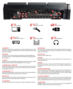 HXM HDP-5 แผ่นกลองเพอร์คัชชันแบบมืออาชีพ ออลอินวัน ไอเท็มที่คนรักเครื่องดนตรีประเภทเพอร์คัชชันต้องมี - Product Image 4