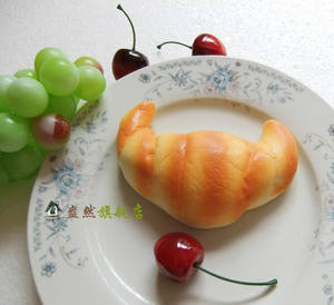 Stock PU Soft Squishy Toy Slow Rising Croissant décompression parfumé pour les enfants de 5 à 7 ans - Product Image 6