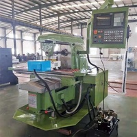 Fraiseuse verticale CNC Xk6140 avec système de commande GSK, équipement de fraisage de métaux robuste, structure sur pied