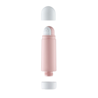 Pommeau de Douche Portable Chromé Moderne et Compact à Effet Pluie, en Plastique ABS Pressurisé, Idéal pour les Voyages – Vente Chaude