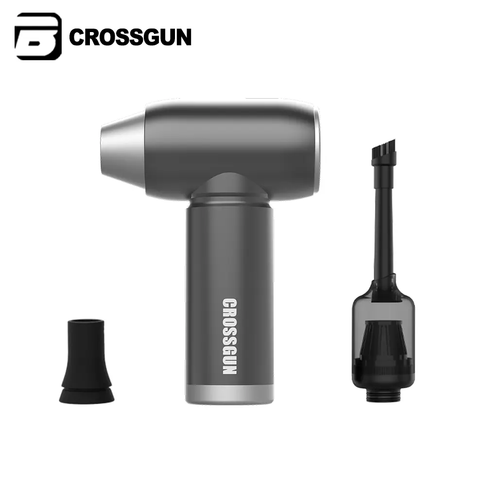 CROSSGUN A1 eléctrico de alta velocidad portátil Mini Jet Turbo ventilador Turbina de alta velocidad para ordenador barbacoa aire polvo Aspiradora