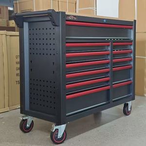 Promoción 2026 CE: Caja <span class=keywords><strong>de</strong></span> <span class=keywords><strong>Herramientas</strong></span> con 12 Cajones, Resistente, 296 Piezas, para Almacenamiento en Garaje o Taller, con Ruedas - Product Image 6