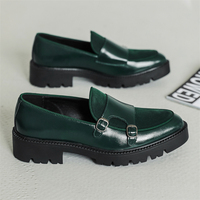 Chaussures habillées haut de gamme pour homme, confortables, à semelle souple, résistantes à l'abrasion, imprimé crocodile
