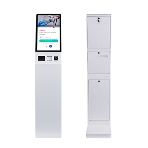 Tùy chỉnh biểu tượng 21.5 inch cửa sổ USB Màn hình cảm ứng Loa kiosk POS hệ thống khách sạn kiểm tra trong máy in QR Scanner kiosk - Product Image 1