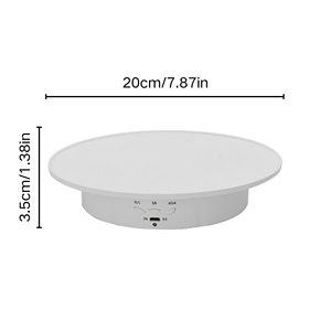 ขาตั้งจอแสดงผลแบบหมุนได้มีมอเตอร์, โหลด7.87นิ้ว/17.6lbs, ฝาครอบกระจก (สีขาว) แบบชาร์จไฟได้ - Product Image 3