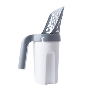 Pelle à litière pour chat, grise, rectangulaire, en PP, pour chats et chiens, outil de nettoyage pour animaux de compagnie - Product Image 5