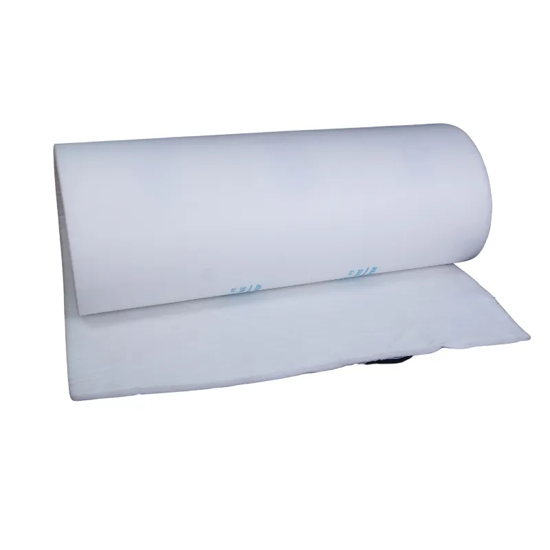 Filtros de teto para cabine de pintura filtro de algodão branco filtragem poeira filtro de pintura 1.6x16m