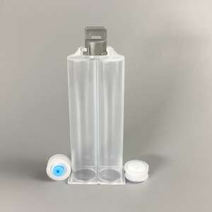 Cartouche de colle époxy bi-composant jetable en plastique pour le collage de métaux et composites plastiques, Système B d'usine, PP PBT, 50 ml, 75 ml, rapports <span class=keywords><strong>1</strong></span>:<span class=keywords><strong>1</strong></span> et 10:<span class=keywords><strong>1</strong></span> - Product Image 5
