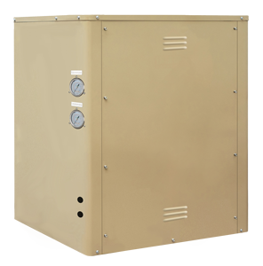 Alta efficienza a basso rumore 12KW R290 R134A riscaldamento casa geotermico fonte di acqua di terra DHW pompa di calore scaldabagno caldaia - Product Image 2