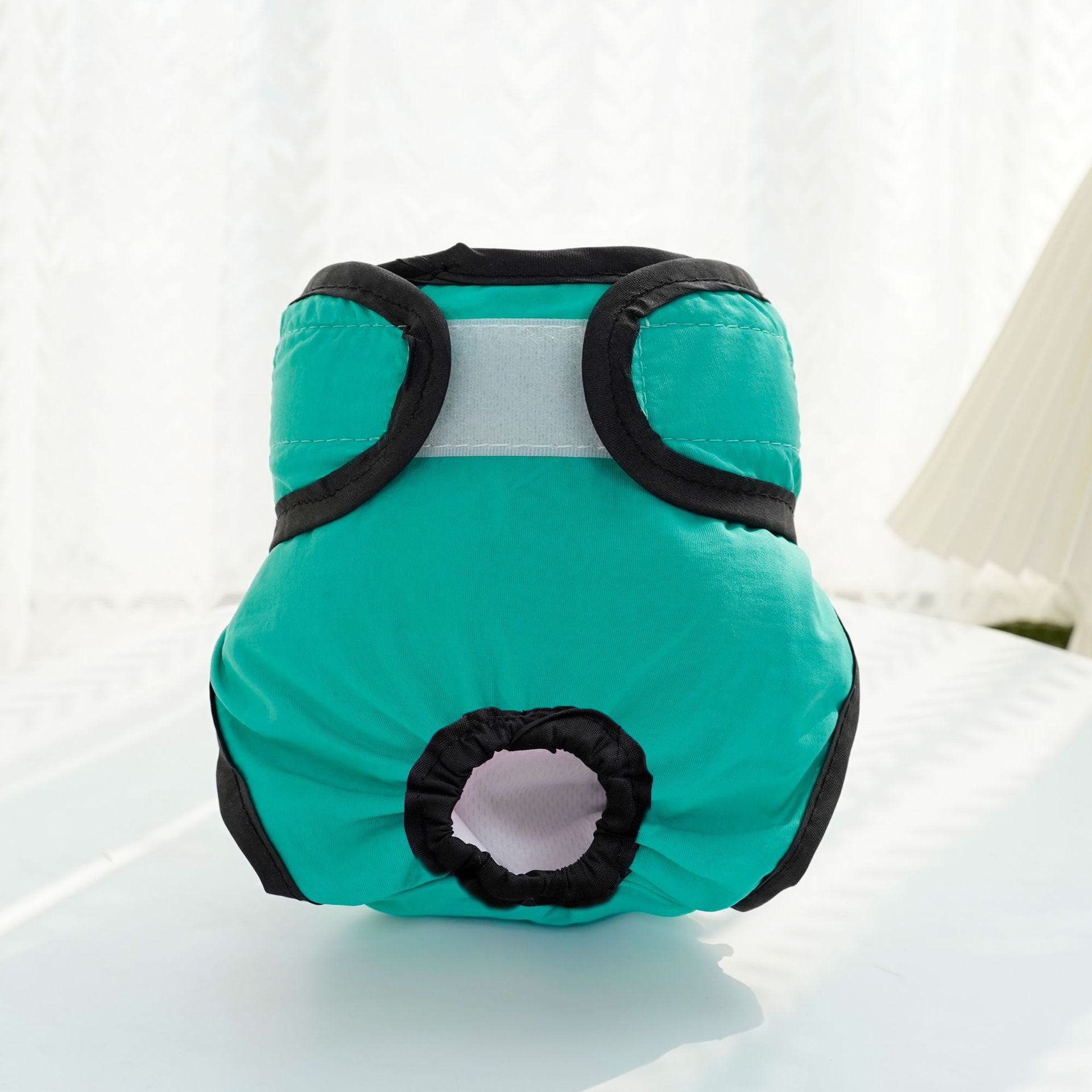 Culotte hygiénique pour chienne verte