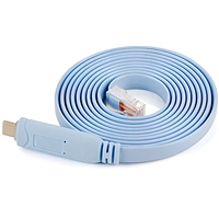 Câble adaptateur USB-C vers Gigabit LAN Ethernet RJ45 2,5 Gbps, 1,8 m, FTDI RS232 USB 3.0 Type C